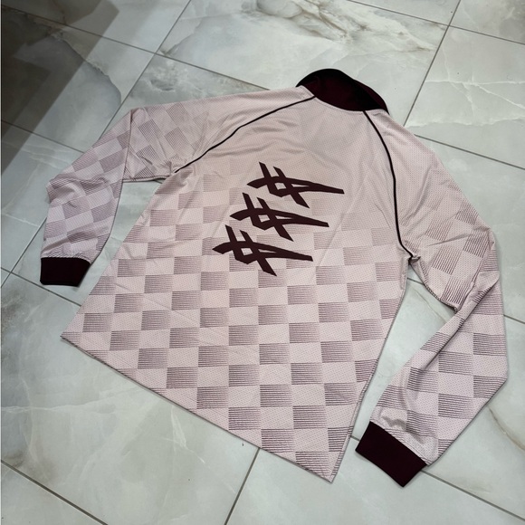 🔥 RARE Bandit Running x ASICS Pinny Mesh Sound Mind Your Business NYC LS Shirt - Picture 5 of 11